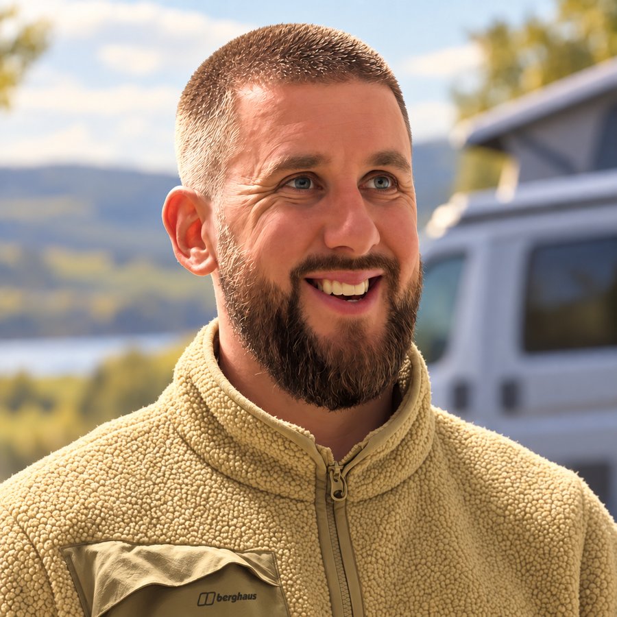 Alex, founder of The Campervan Shortlist